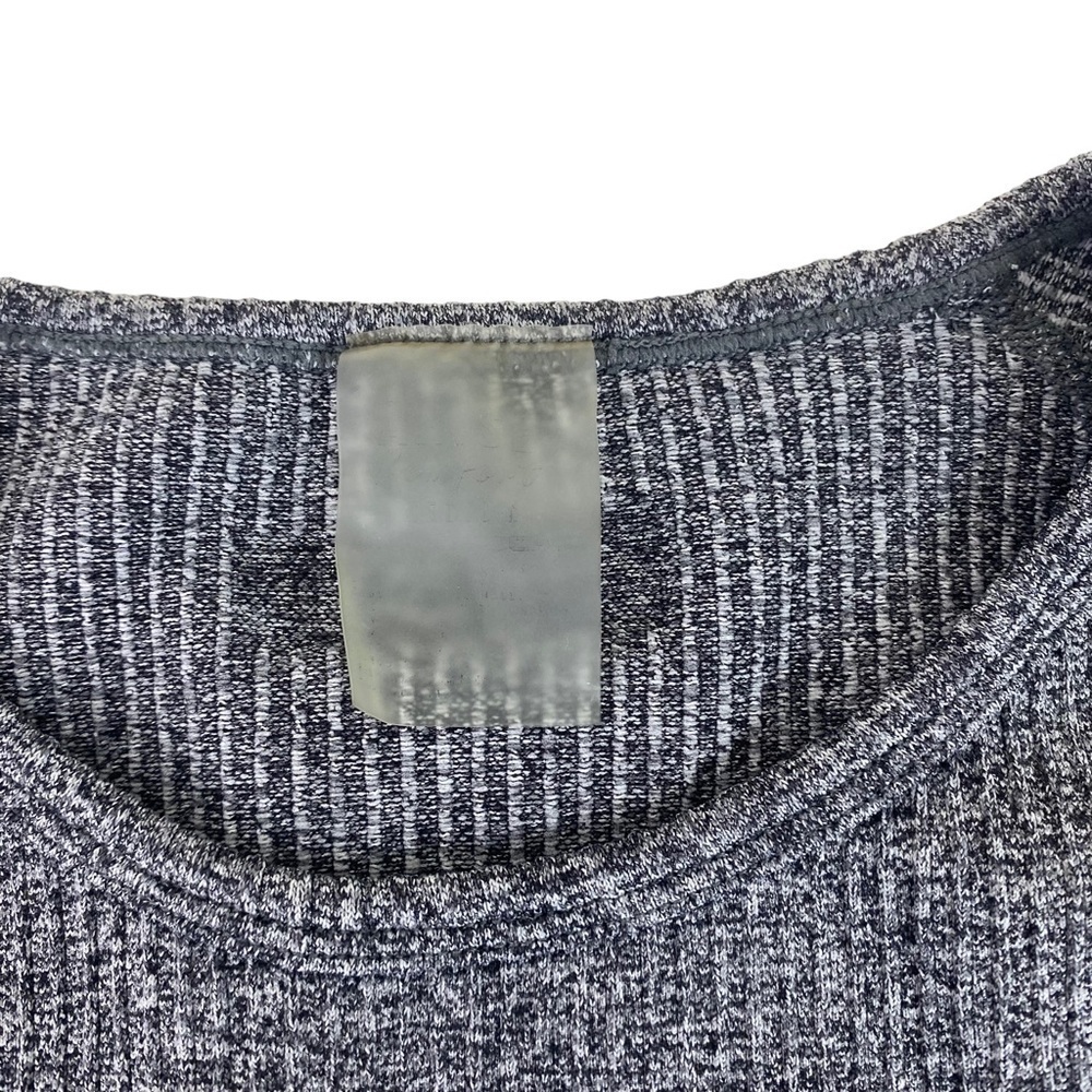 ECHT Gray Ribbed Leggings Set - Picture 11 of 16